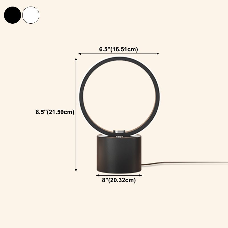 Moderner Stil Linearer Form Table Beleuchtung Metalltischlicht für Schlafzimmer