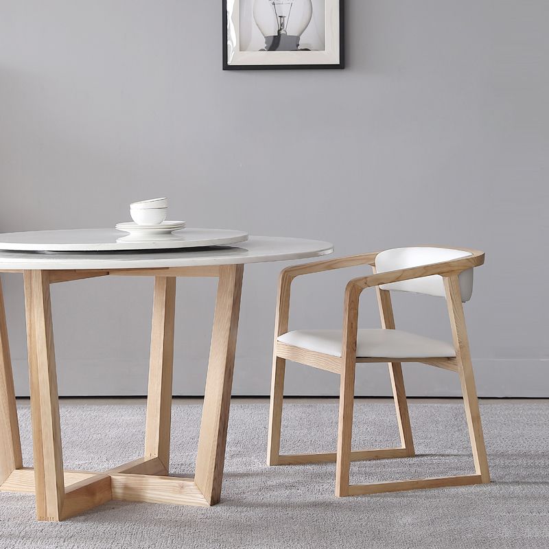 Simplicity Dining Site Table Round Sled Base Dining Room Home Furniture