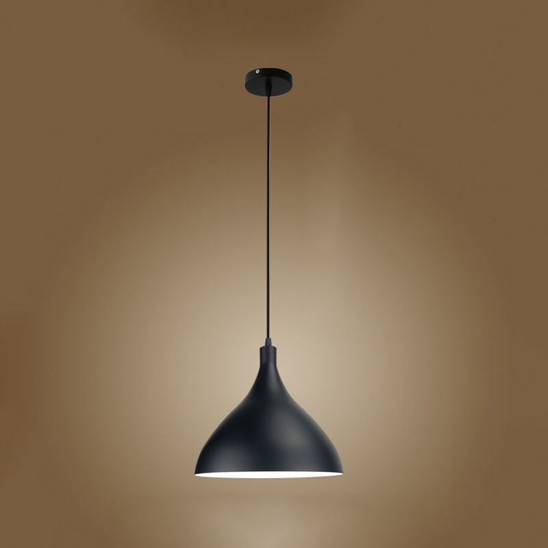 Lampada a sospensione geometrica Stile industriale Alluminio 1 lampada a sospensione lampadina