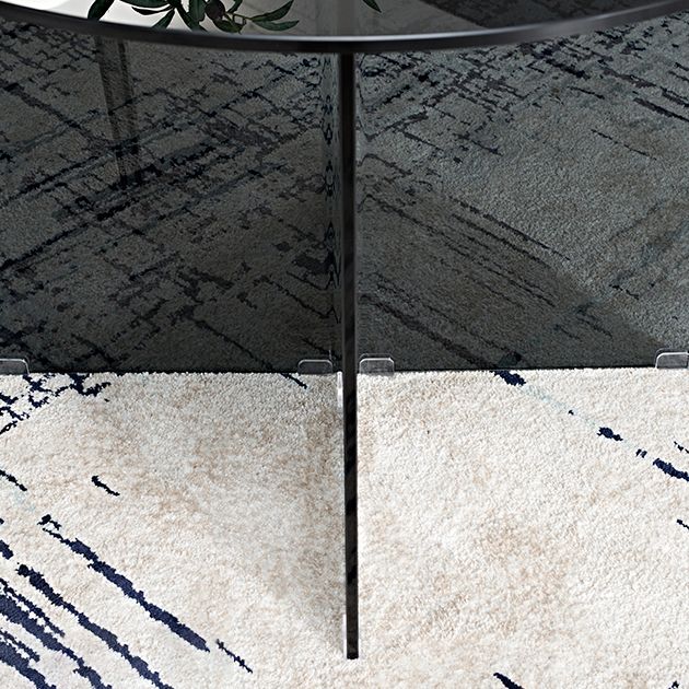 Modern Style Dinner Room Table Glass Dining Table for Home Use