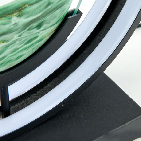 1-Light Linear Table Light Contemporary Metal Night Table Lamps for Bedroom
