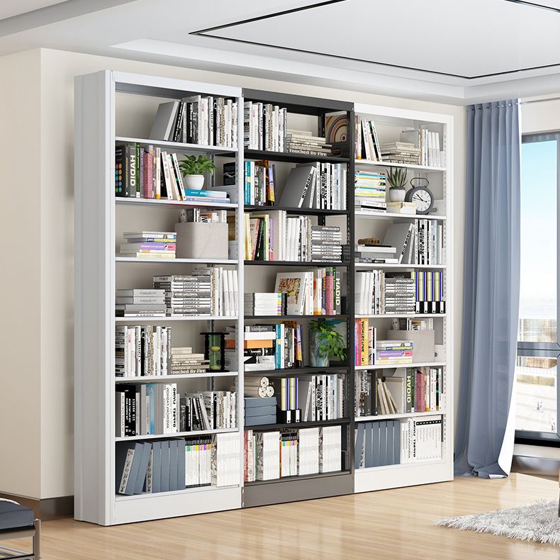 Urban Open Back Shelf Bookcase Standard Steel Bookshelf for Study Room