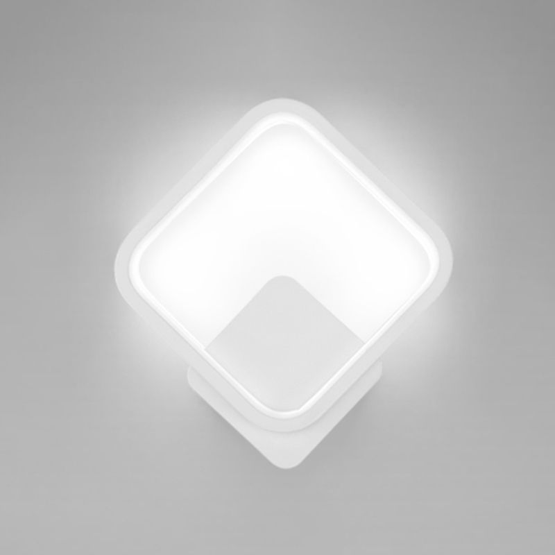 1-Light LED Wall Mount Light Modern Simple Wall Sconce Light for Living Room