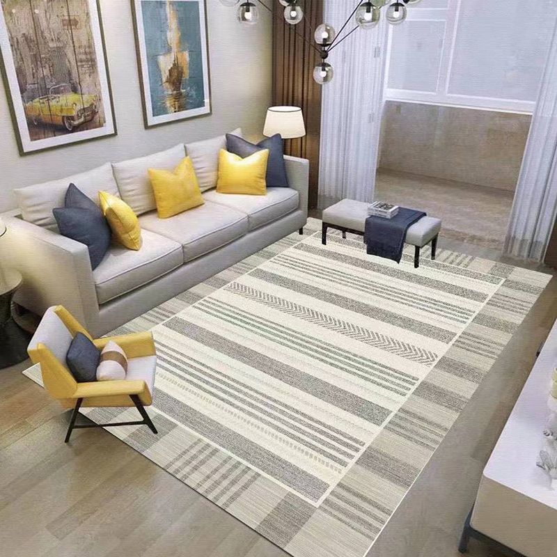 Alfombra artística de la alfombra de interior del área del patrón abstracto creativo alfombra del poliéster sin deslizamiento para sala de estar