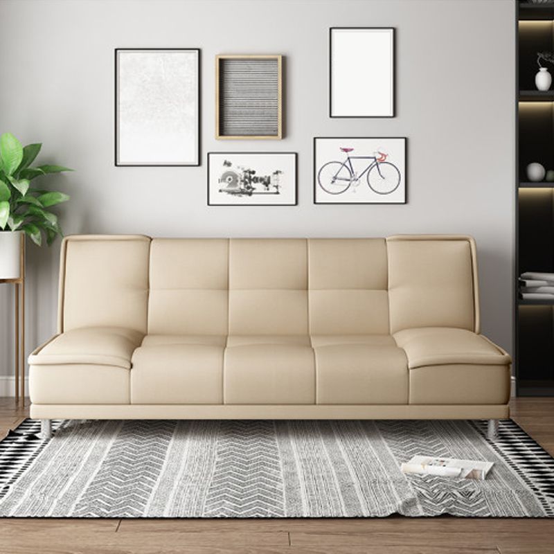 75 "Centre de cuir moderne moderne sans bras sans bras