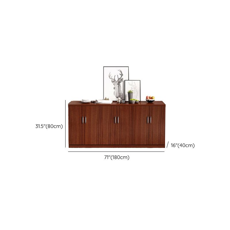 Wood Buffet Table Modern Style Sideboard Cabinet with Cabinets