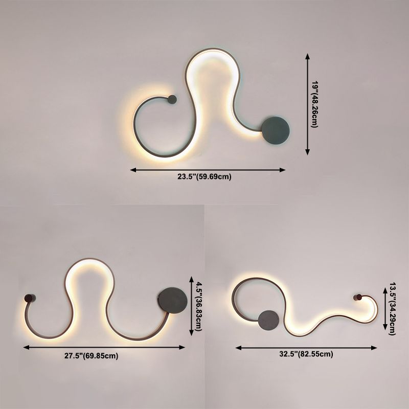 1 Licht linearer Schatten Wandleuchten moderne einfache Modestil-Wandbeleuchtung