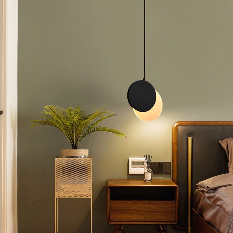 LED COSTES DE SUSPENSIÓN CONTAMPORO CONTERTIVO Metal Luces colgantes de colgantes para dormitorio