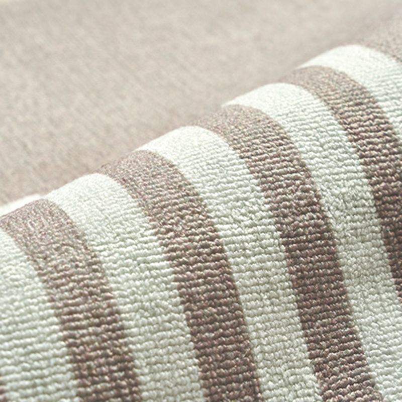 Round White Tone Home Decor Carpet Nordic Abstract Printed Area Rug Polyester with Easy Care Rug