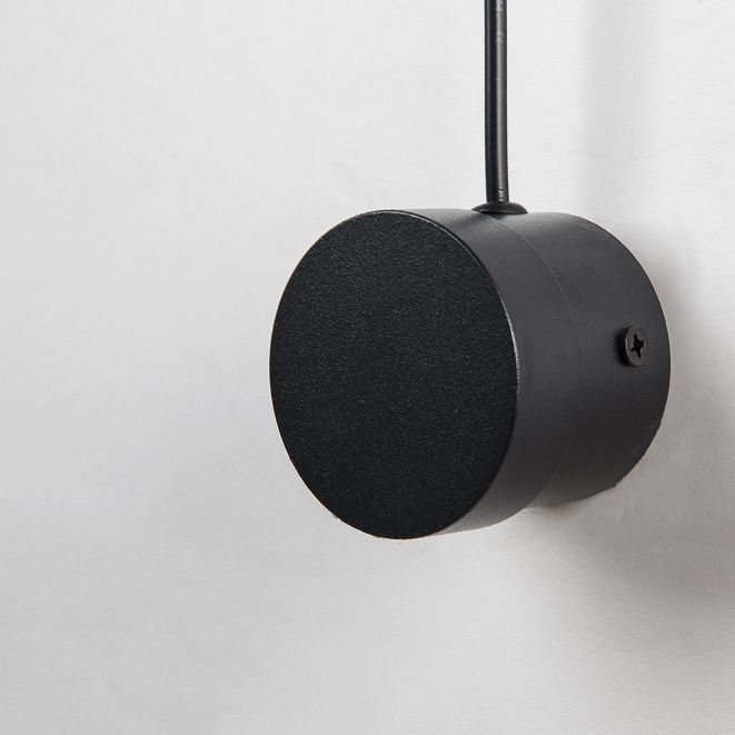 Luz de aluminio nórdica luz geométrica rotatable LED pared apliques para sala de estar