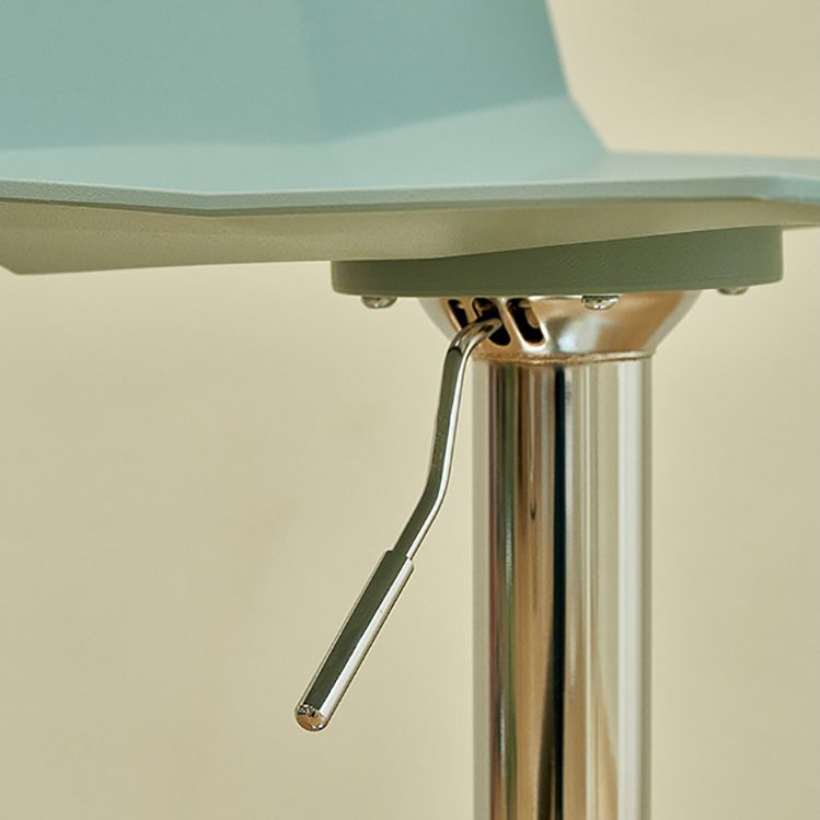 Plastic Adjustable Counter Bar Stool Modern Indoor Counter Stool with Swivel