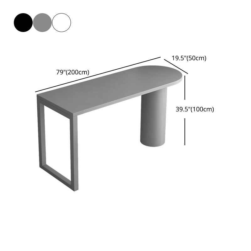 Simple 42-inch Height Bar Table Wood Top Bar Table, for Living Room