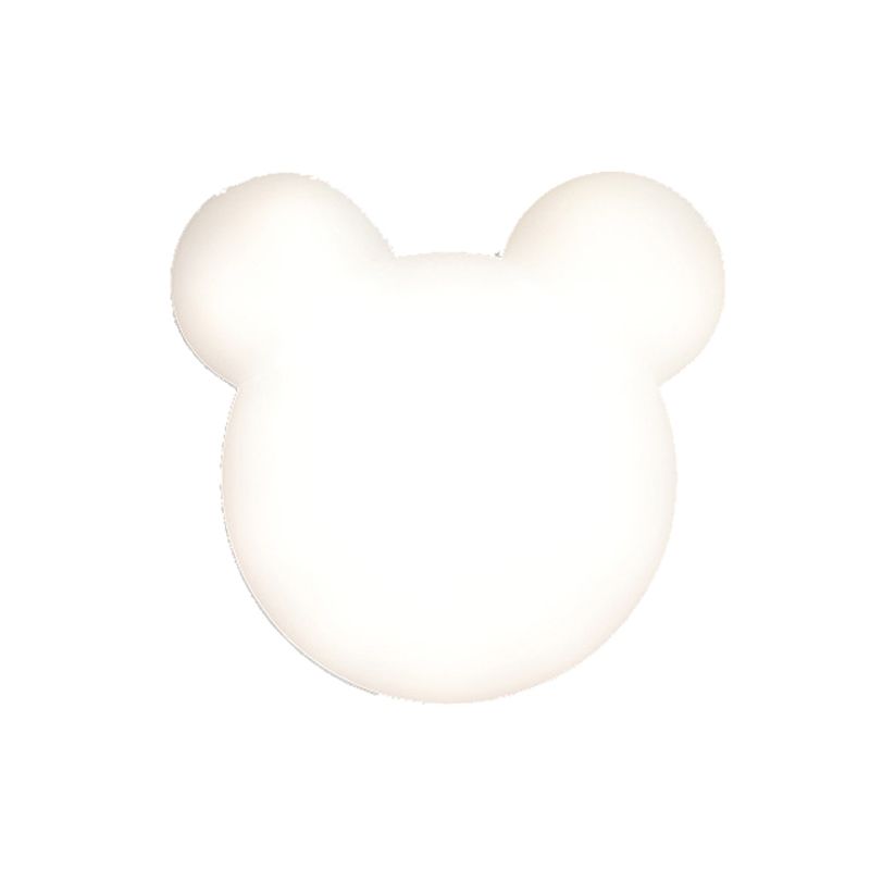 Geometric Wall Mount Lighting Simple Plastic 1 Light Wall Mounted Light for Bedroom