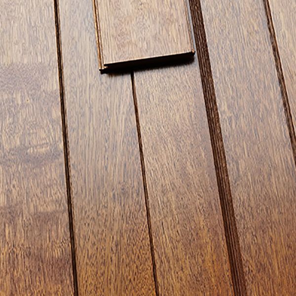 Traditional Wood Floor Planks Click-Locking Solid Wood Floor Bullnose
