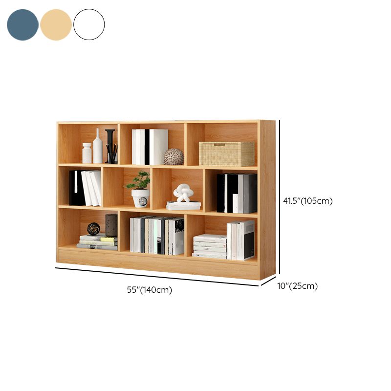 Modern Bookshelf Engineered Wood Book Shelf with Shelves for Home Office