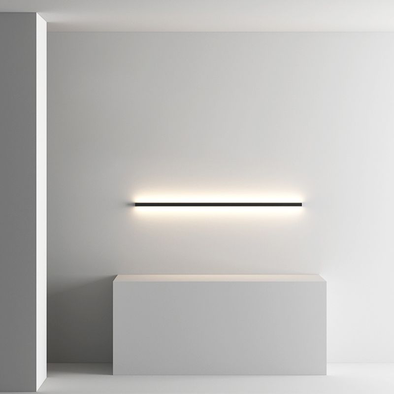 Lineare Wandlampe Aluminium Einfacher Stil LED LED LIGHT WALL SCHLAFT FÜR DISSAME