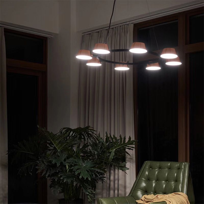 Lustre en métal lustre pendentif post-moderne pour salon pour salle à manger