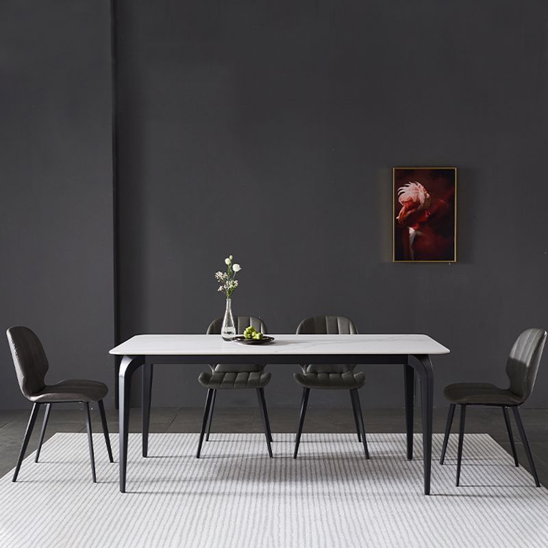 Eigentijds 1/4/5/7 stukken Dinerset Sintered Stone Dining Table Set