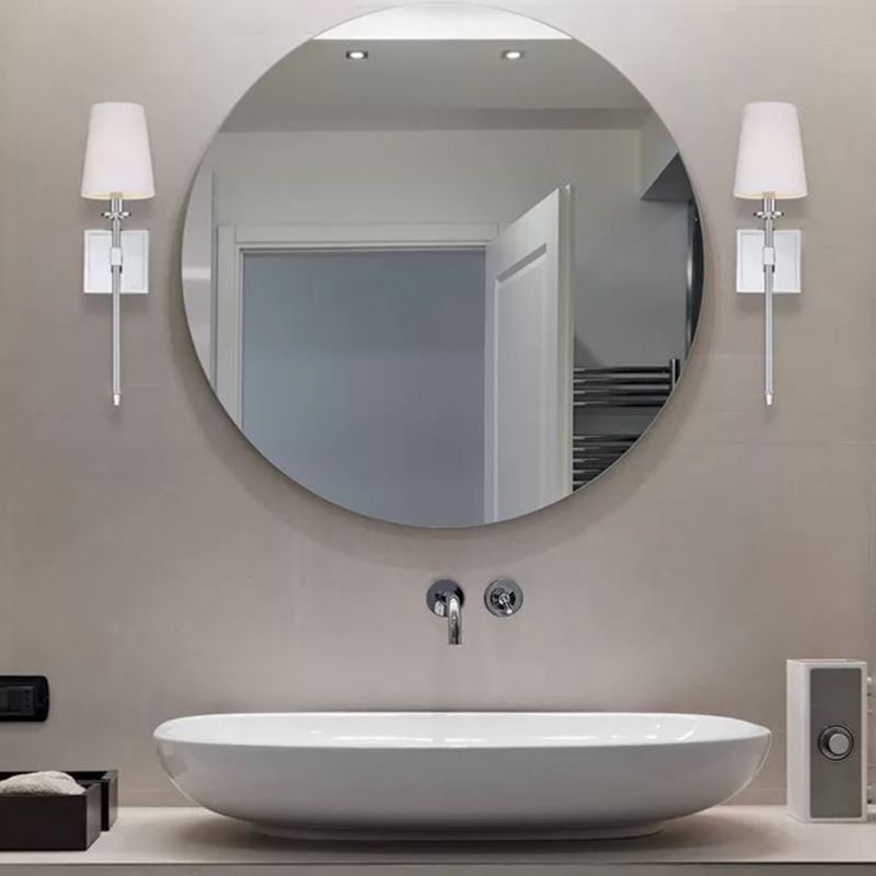 Nordic Style Iron Vanity Light Cylinder Shape Vanity Lamp for Shower Room