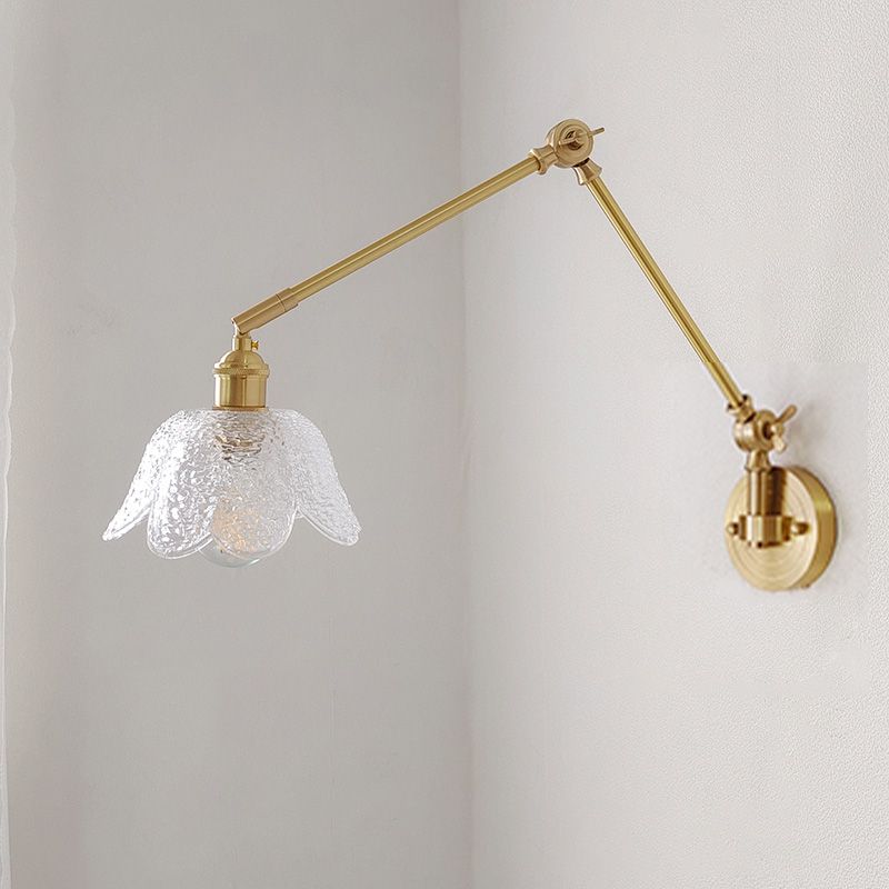 Modern Adjustable Wall Sconce One Head Wall Mounted Light Fixture for Living Room