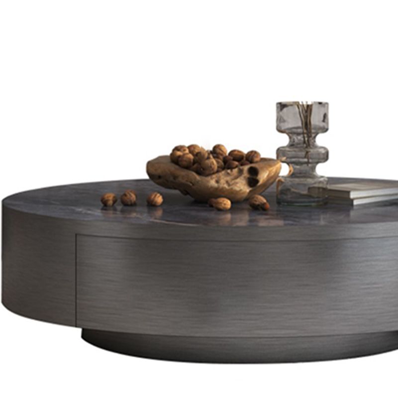 Black Coffee Table Slate 2 Piece Bunching Tables with Storage