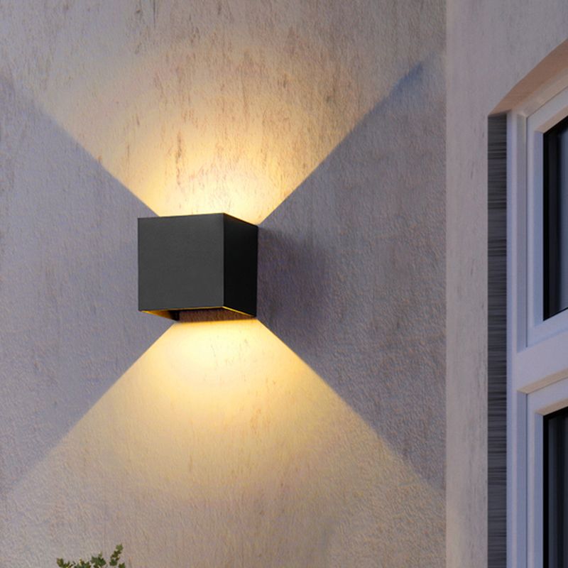 Moderne minimalistische stijl geometrische sconce verlichtingsarmaturen metalen sconce lichten