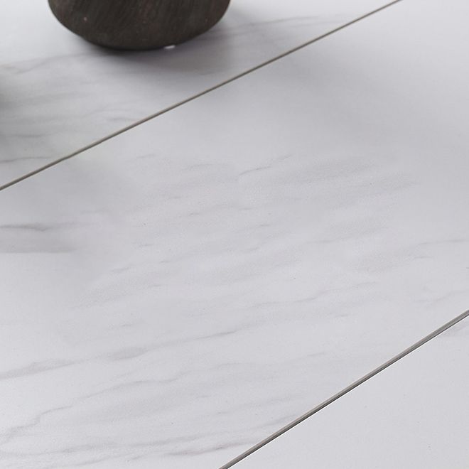 Zeitgenössischer Stil gesinterte Stein Esstisch mit eingebauter Aufbewahrungsschicht und 4 Beinbasis