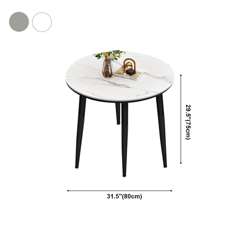 Mesa de comedor de piedra Mesa de comedor de estilo industrial para comedor