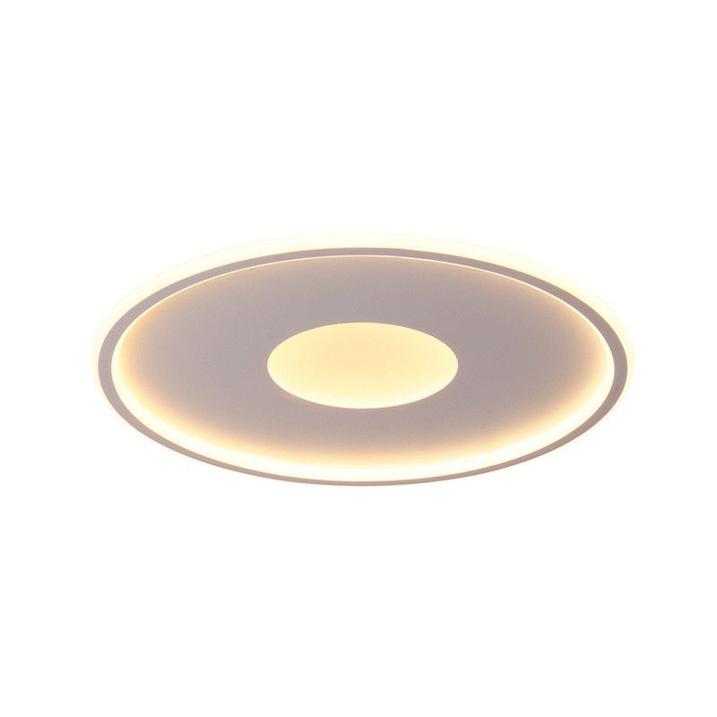 Acrylic Extra-Thin Round LED Flush Mount Modern Flushmount Ceiling Light for Living Room