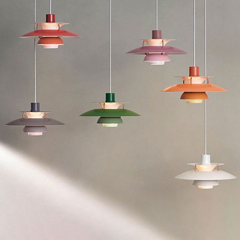 METALLO NORDICO METAL MACPERIO COLORE A RUMARE IMPEGNI PENDANTE MULTERYER LUCE CHE CUSCINA