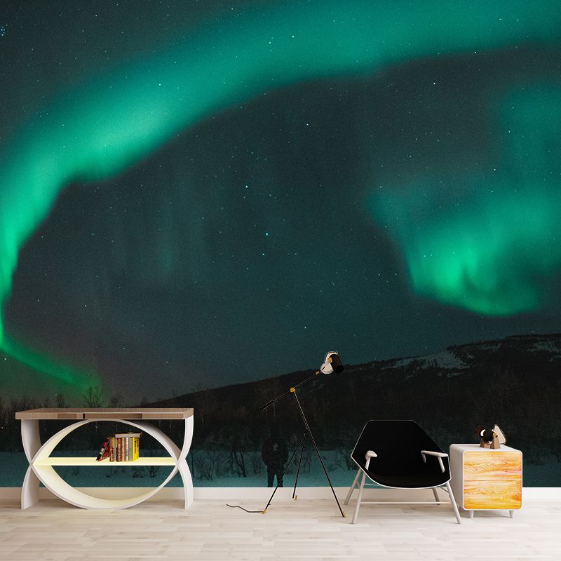 Starry Sky Modern Photography Mural Wallpaper Indoor Wall Mural