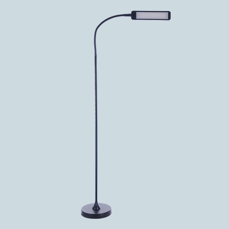 Modern Linear Floor Lamp Metal 59" High Adjustable Floor Light for Living Room