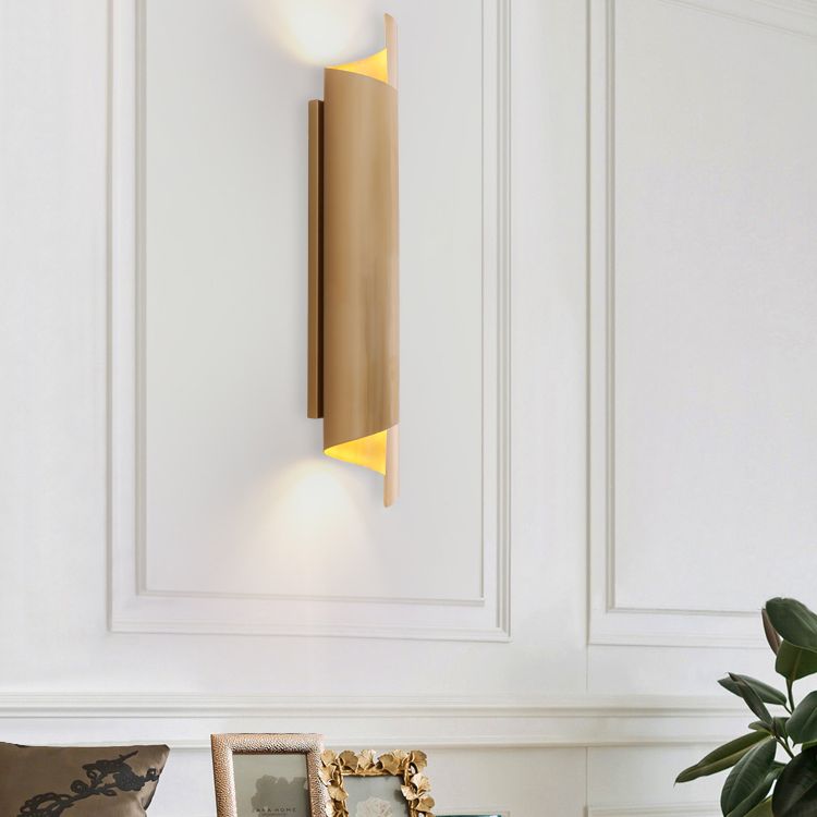 Gewikkelde muurverlichting armatuur eigentijdse stijl metalen wand gemonteerd verlichtingsarmatuur