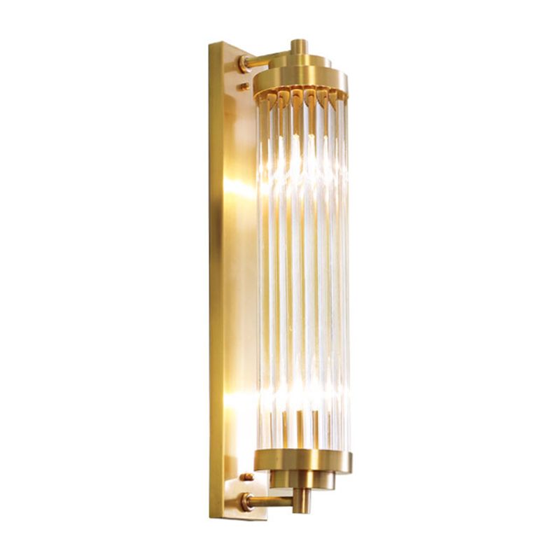 Cylinder Shape Metal Wall Light Modern Style Wall Light Sconce for Living Room
