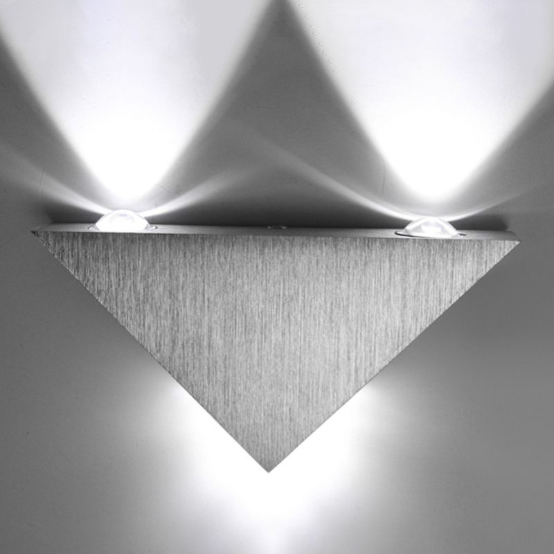 Multi Light Geometry Wall Sconce Modern Style Metal Wall Lighting for Bedroom