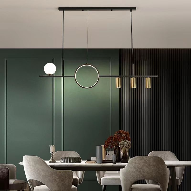 Lámparas de geometría de estilo moderno lámparas de metal lámparas de metal lámparas