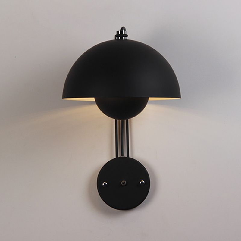 Macaron Wall Mount Light Modern Wall Sconce Light with Metal Shade for Aisle