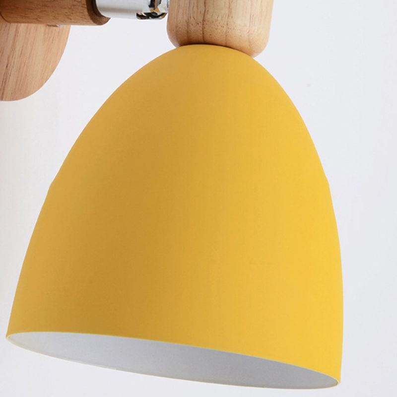 Metal Flare Wall Mounted Lamps Modern Style 1 Light Wall Mount Lighting