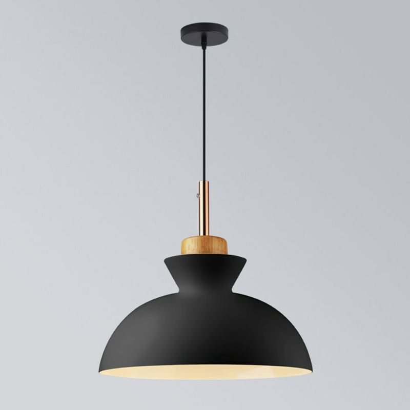 Cookware Metal Pendant Lamp Nordic 1 Head Suspended Lighting Fixture for Dining Room