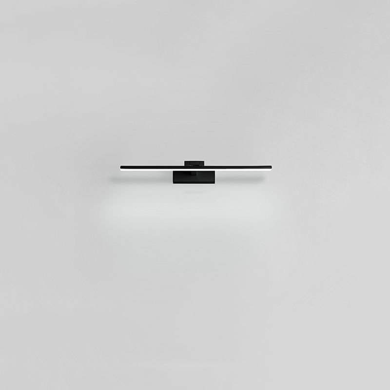 Modern Minimalist LED Wall Light Aluminium Linear Wall Lamp with Silicone Shade