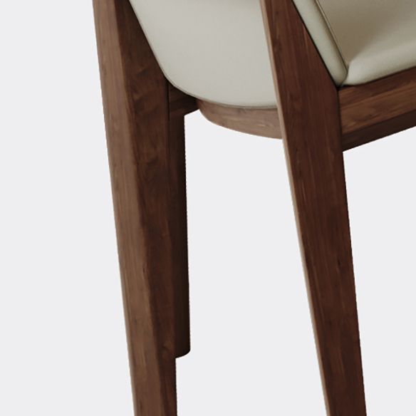 Moderner Stil gesinterte Stein Esstisch mit Rechteckform Tisch und 4 feste Holzbeine Grundlage