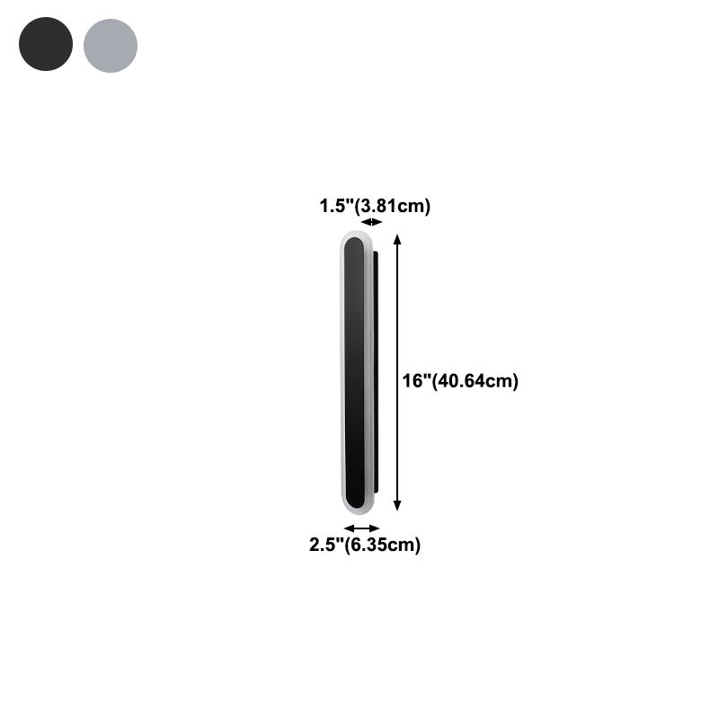 Wall Mounted Lighting Simple Style LED Metal Sconce Light Fixture