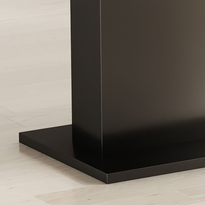 Modern 1/5/7 Pieces Dining Set Rectangle Pine Wood Dining Table for Living Room