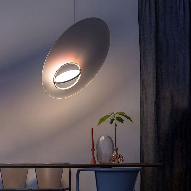 Galaxy LED Suspension Lighting Artistic Acrylic Multicolored Pendant Chandelier for Cafe