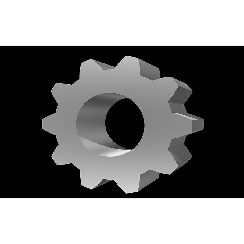 Gear Illustration Mural Wallpaper for Livingroom, Water Resistant, Made to Measure