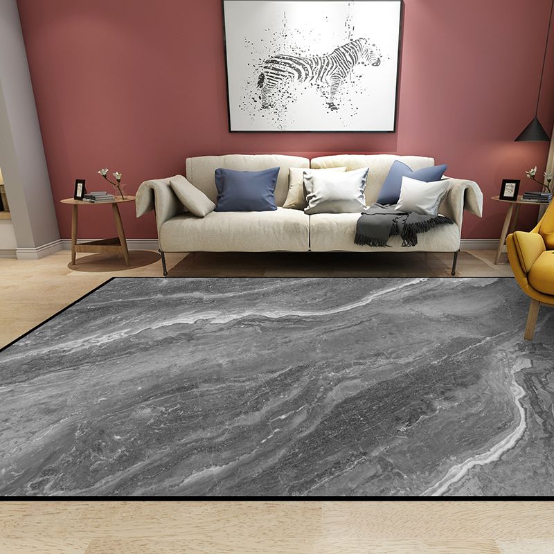 Natural Living Room Rug Multi Colored Abstract Pattern Area Carpet Pet Friendly Easy Care Indoor  Rug