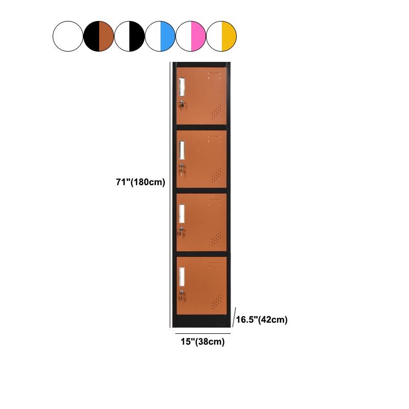 Contemporary Hinged Wardrobe Cabinet Metal Wardrobe Armoire for Home