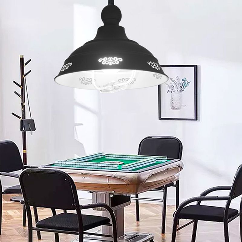 Illuminazione a sospensione in alluminio industriale 1 sala da pranzo lampada sospesa telescopica