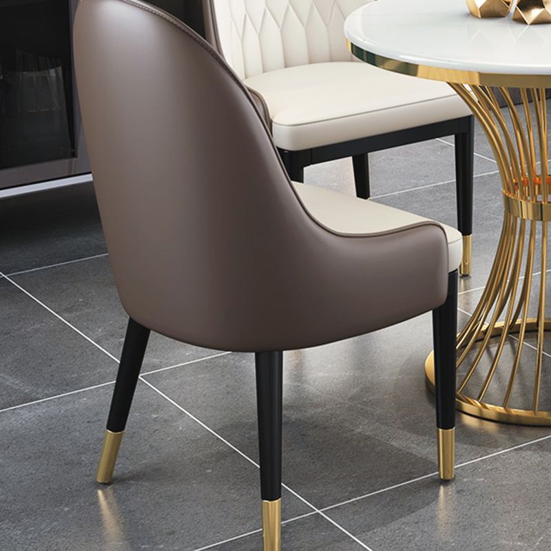 Glam Stone Dining Set 1/3/4/5 Pieces Dining Furniture for Home