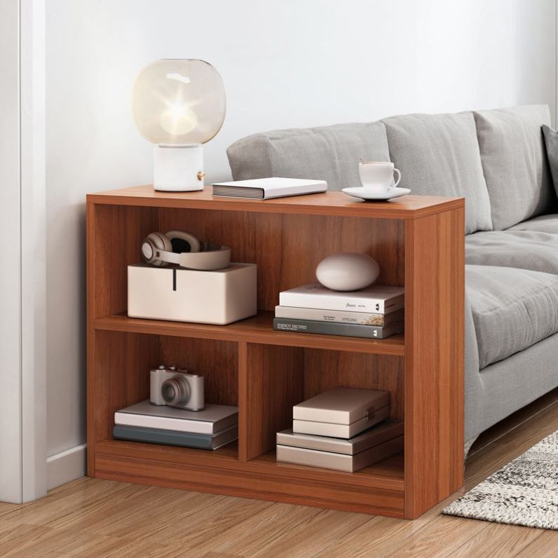 Closed Back Bookshelf Engineered Wood Bookcase for Study Room